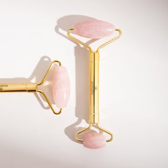 Roller cuarzo rosado